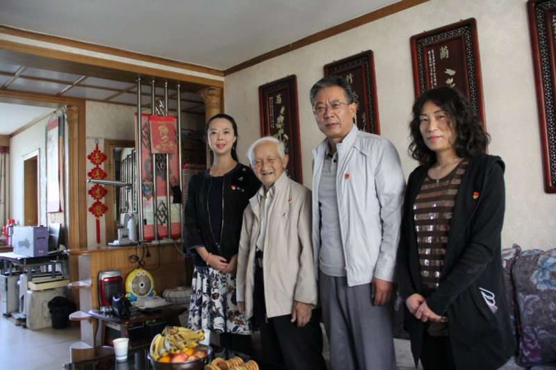 中共青海省第三建筑工程有限公司支部委員會開展“走訪慰問暖人心，紅色精神永傳承”活動