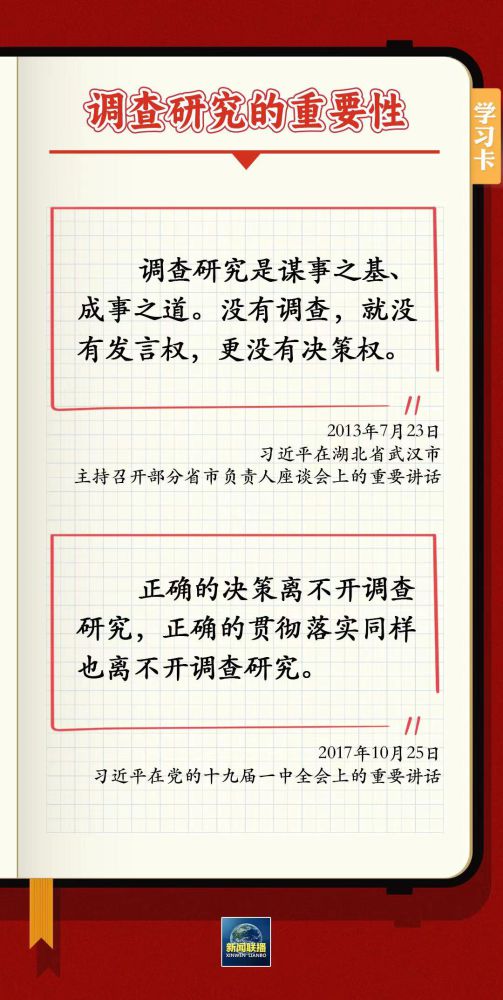 學(xué)習(xí)卡丨如何深入調(diào)查研究？跟總書(shū)記學(xué)習(xí)“五字訣”