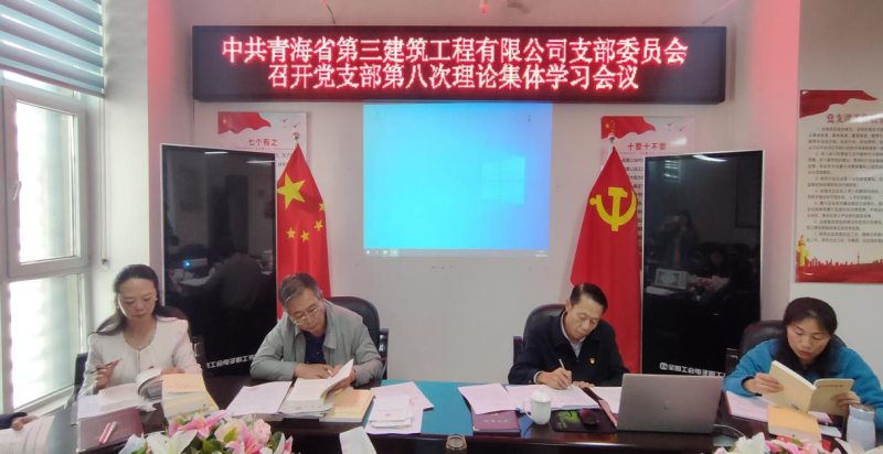 三建公司黨支部召開第八次理論集體學(xué)習(xí)會(huì) ----集團(tuán)黨委委員、紀(jì)委書記講主題教育專題黨課